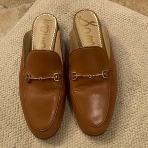 Sam Edelman Linnie saddle leather mules